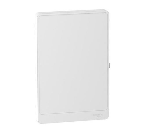 Schneider Electric Blanc Porte Styl He Pour Coffret De Répartition Resi9 - 18 Modules - 2 Rangées
