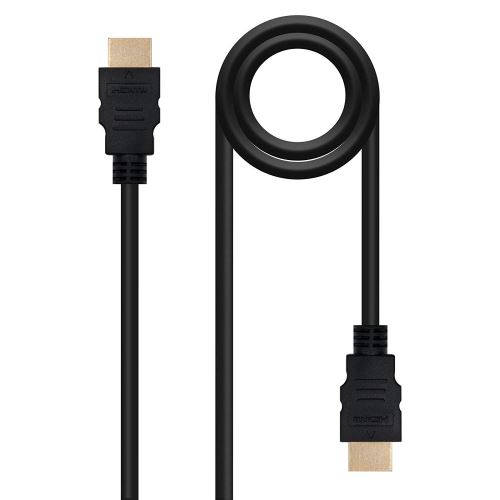 Nano Cable 10.15.0301 - Cable HDMI 1.3, A/M-A/M, 1 metro, couleur noir
