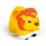 4 Jouets Voiture Bébé Animaux - Voitures Friction Couleurs Vives - Cadeau 6-18 Mois