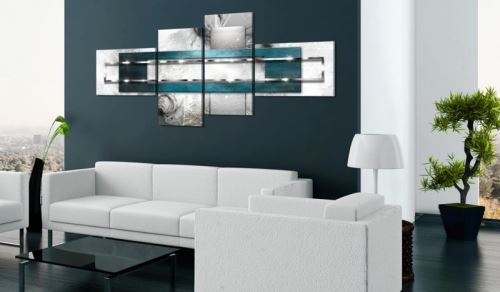 Tableau - Peppermint journey .Taille : 100x45