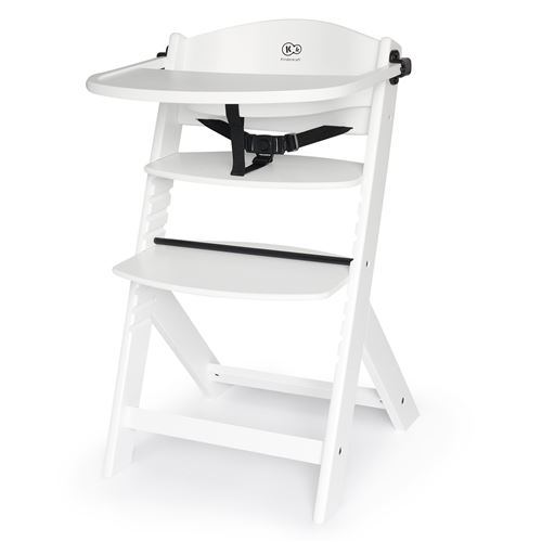 Kinderkraft Chaise haute enfant &eacute;volutive Enock bois white