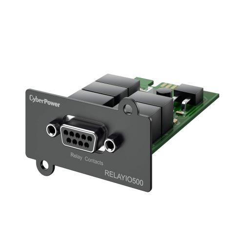 CyberPower RELAYIO500 Interne Carte et Adaptateur d'interfaces - Cartes et adaptateurs d'interfaces (RoHS, 0-40 °C, -10-50 °C, 0-90%, 0-95%, 41,8 mm)