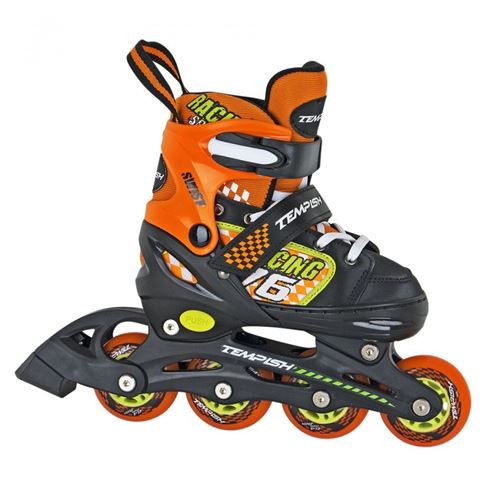 Tempish Swist Inlineskates taille junior noir / orange 30/33