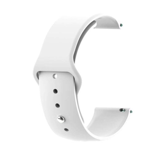 GENERIQUE - Bracelet pour Samsung Galaxy Watch Active 40mm - Blanc - Image 3