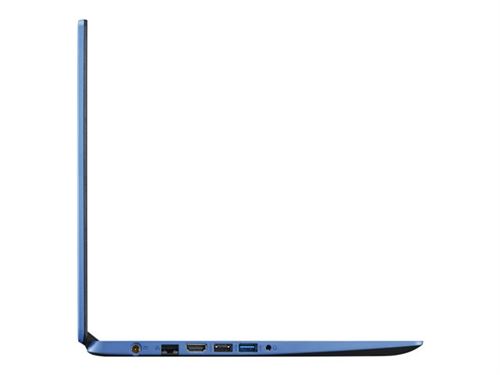  Acer Aspire 3 A315-54-36VN - Intel Core i3 - 8145U / 2.1 GHz - Win 10 Familiale 64 bits - UHD Graphics 620 - 4 Go RAM - 512 Go SSD - 15.6"" TN 1366 x 768 (HD) - Wi-Fi 5 - bleu indigo -