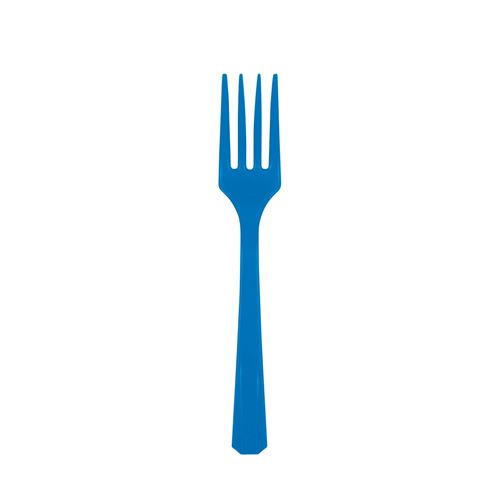 Amscan fourchettes bleu 16 cm 10 pièces