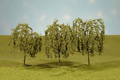 Bachmann Industries Scene Scapes Trees 214- 212 Willow Trees N Scale Train (4 Piece)