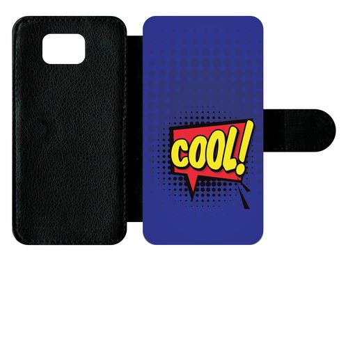 Etui À Rabat Samsung Galaxy Alpha Cool Fond Bleu Lectrique