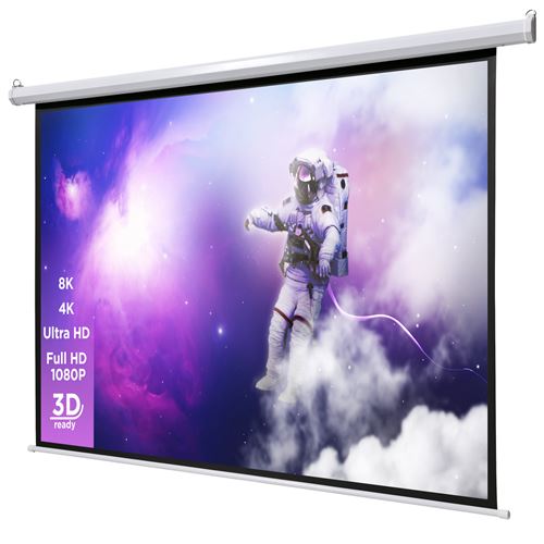Écran de projection ivolum motorisé 240 x 240 cm