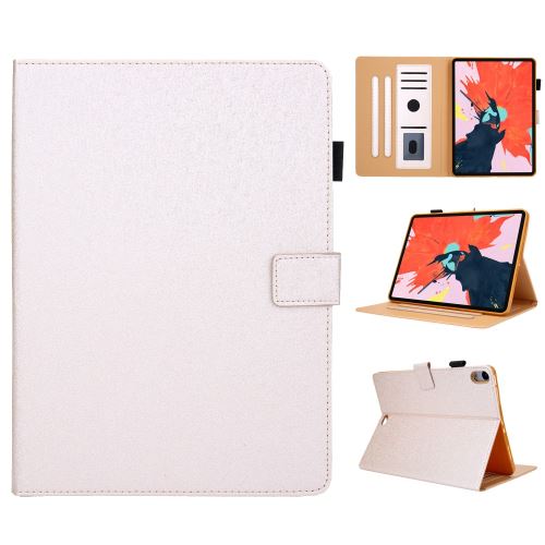 Etui en PU avec stockage de cartes or pour votre Apple iPad Pro 11 (2018)