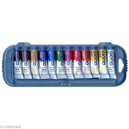 Gouache extra fine GIOTTO - 10 ml x 12 tubes