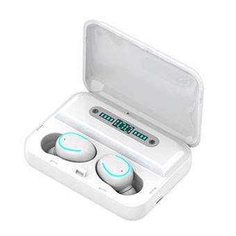 Écouteur Bluetooth Sans fil Mini Stéréo In-ear Portable Sport-blanc - 1
