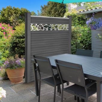 25 Sur Fenetre Aluminium Pour Panneau Occultant Gris 170x21 7 Cm
