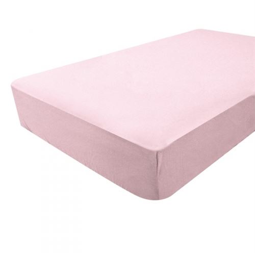 Drap housse rose 60 x 120 cm - babycalin