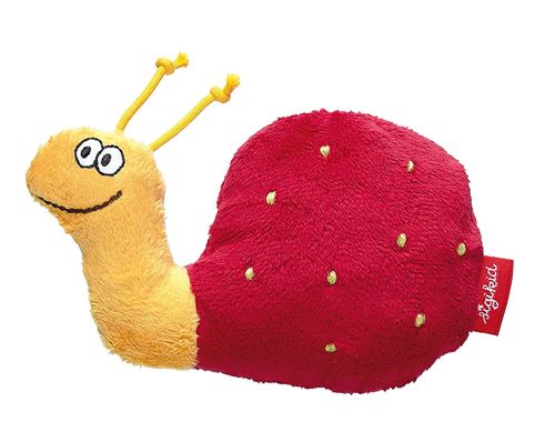 sigikid Hochet Escargot pour Bébé Unisexe Rouge 12 cm