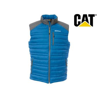 Caterpillar C1320012 Defender Manteau sans manche coupe vent Homme XL Bleu UTFS4024 Manteaux de sport Achat prix fnac