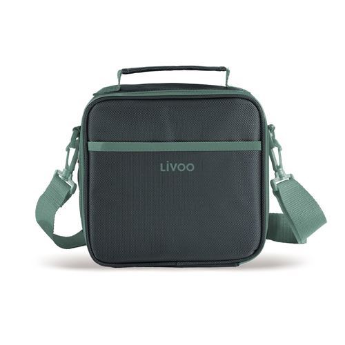 Livoo Sac à Repas Isotherme, Lunch Box SEP126R LIVOO Feel good moments Polyester Vert