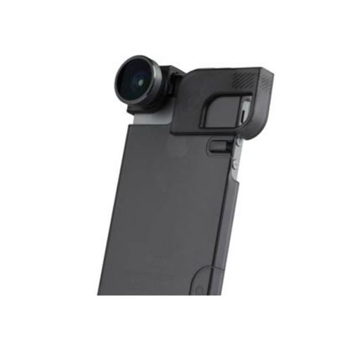 Coque de Protection et Objectif 4 en 1 pour iPhone 5/5S/SE Quick-Flip Olloclip Noir
