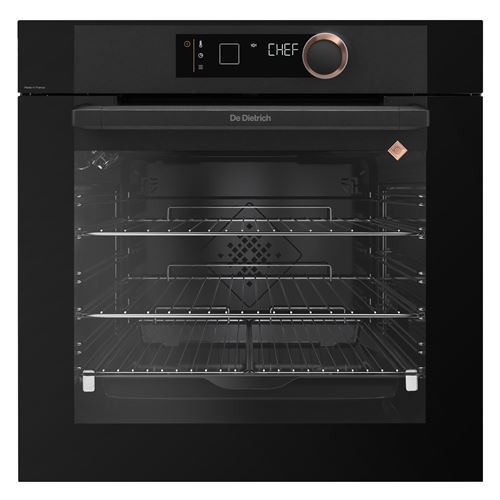 De Dietrich Collection Blanc Pur Dop8360A - Four - Encastrable - Niche - Largeur : 56 Cm - Profondeur : 56 Cm - Hauteur : 58.5 Cm - Avec Système Auto-Nettoyant - Classe A+ - Anthracite