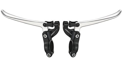 Tektro leviers mis FL750 V-brake / Cantilever 4 doigts zi / bl
