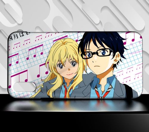 Coque compatible pour Samsung Galaxy A10 MANGA YOUR LIE IN APRIL - SHIGATSU WA KIMI NO USO - Réf 06