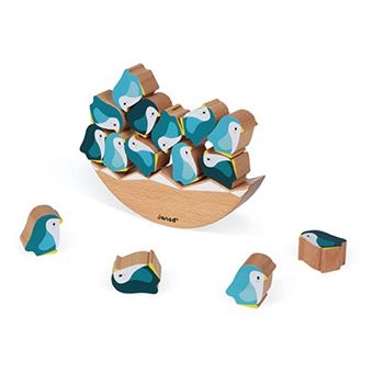 Jeu en bois Janod Basculo Manchots
