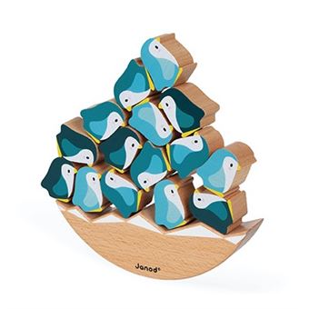Jeu en bois Janod Basculo Manchots
