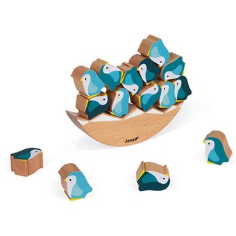 Jeu en bois Janod Basculo Manchots