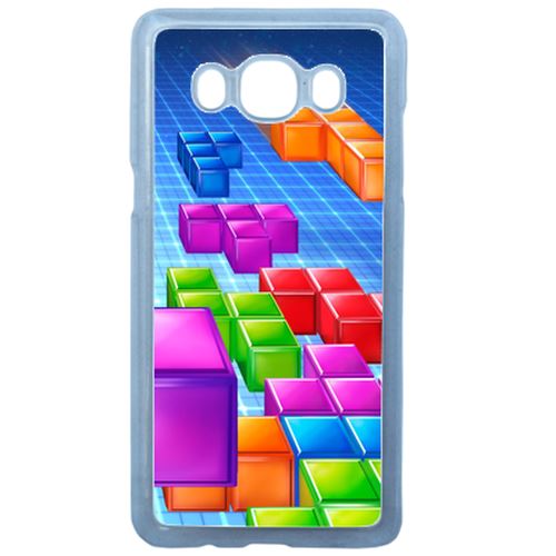 Coque Tetris Compatible Samsung Galaxy J3 2016 Transparent