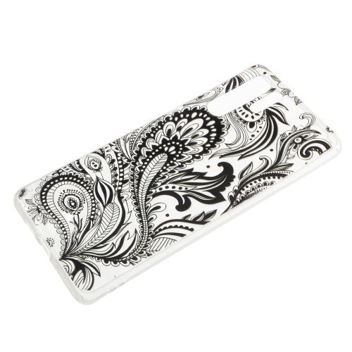 Coque en TPU motif 3D diamant tendre dentelle noire pour votre Huawei P30 Pro