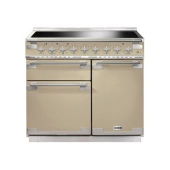 Falcon Elise 100 - Cuisinière (four à deux étages) - pose libre - largeur : 99.4 cm - profondeur : 59.5 cm - hauteur : 91 cm - classe A - crème