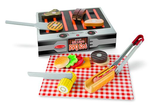 Melissa & Doug barbecue ensemble 20 pièces