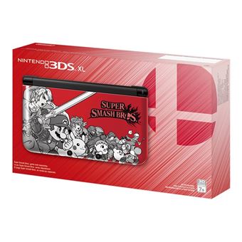 Console Nintendo 3DS XL - rouge + noire - 1