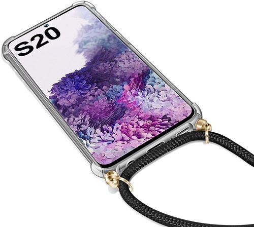 Coque et étui téléphone mobile Toproduits Coque de protection noir et Verre  trempé bords noir pour Samsung Galaxy S20 FE [®]