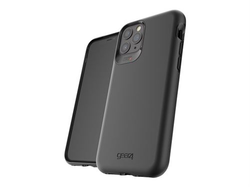 Gear4 Holborn - Achterzijde behuizing voor mobiele telefoon - polycarbonaat, D3O - zwart - slank ontwerp - voor Apple iPhone 11 Pro