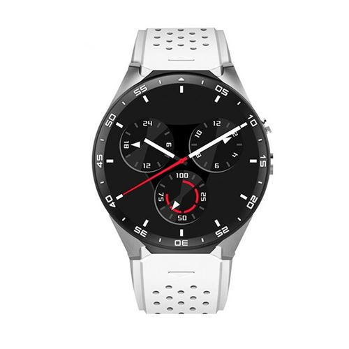 Montre Bracelet Intelligente GPS 3G Wifi Caméra Ecran Tactile (Rouge)