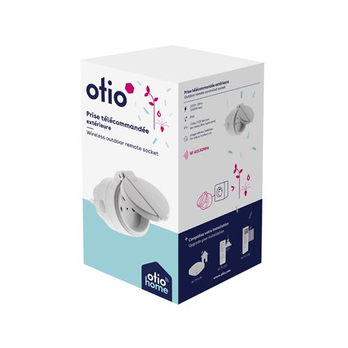 Otio - Prise Extérieure Sans Fil Ip44 Radiofréquence