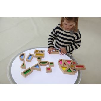 TICKIT Set De 16 Blocs Sensoriels – Jouet éducatif Récompensé, Idéal Pour L’éveil Tactile Et Visuel