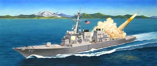 Maquette bateau Hobby Boss USS Hopper DDG-70- 1/700 - Maquette de bat