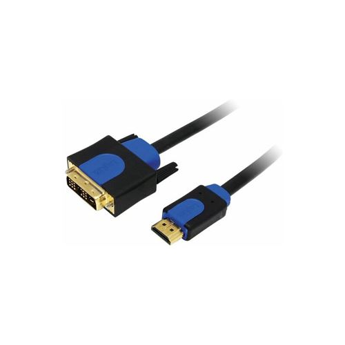 LogiLink câble vidéo - HDMI / DVI - 3 m
