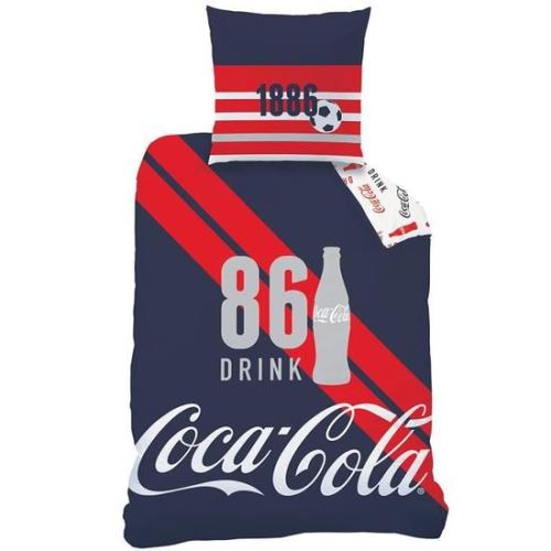 COCA COLA SPORT Parure de Couette 140 x 200 cm