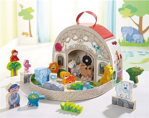 Haba set de jeu le zoo allemand