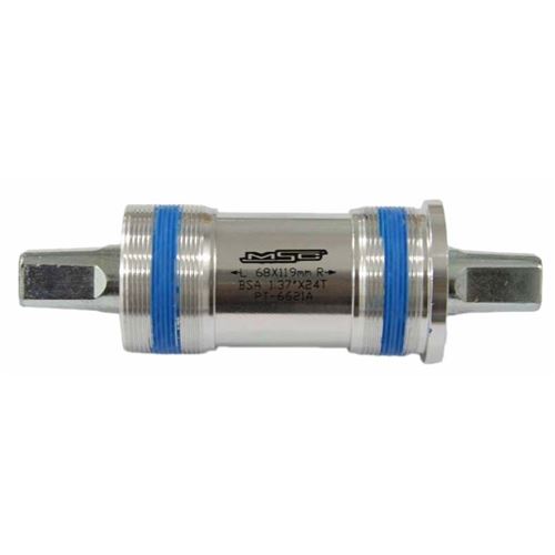 Msc Boîtier de pédalier Msc Mirage Bottom Bracket Square 68 x 127.5 mm