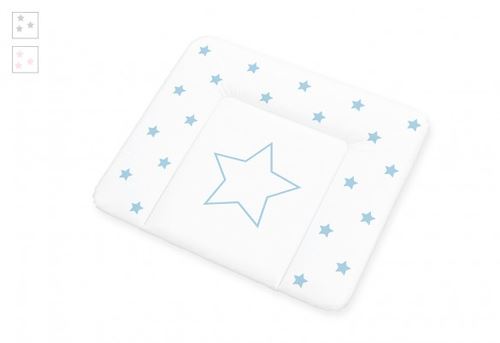 Pinolino Matelas à langer Komfort plastique design Sternchen bleu clair