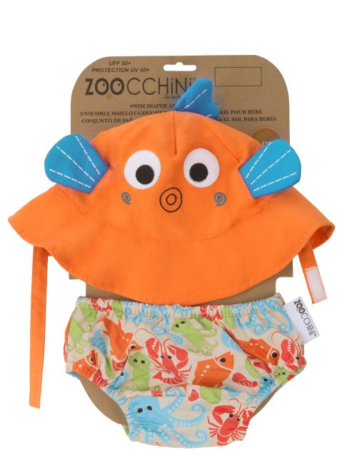 Maillot & chapeau Poisson (12-24M)