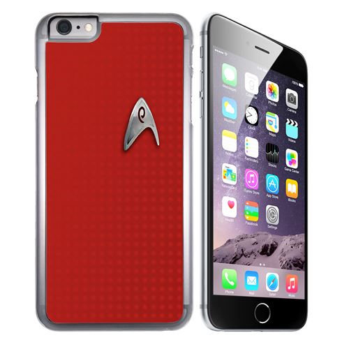 Coque pour iPhone 7 star trek rouge