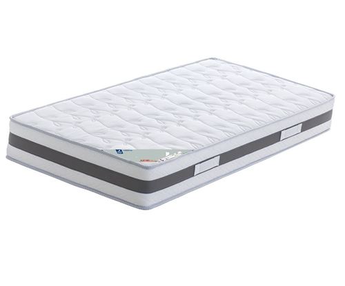 King of Dreams Matelas Mousse À Mémoire De Forme 50 Kg/M3 - Très Ferme - 23 Cm + Oreiller À Mémoire De Forme Offert Valeur 89 ¿ King Memory - 90x200