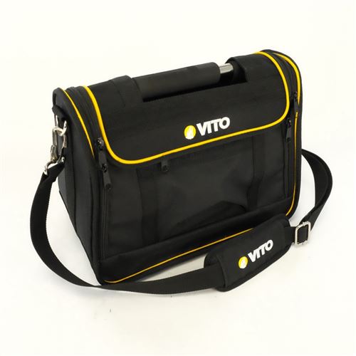 Boite à outils Sacoche VITO Professionnelle Poignée acier renforcée Nylon haute Qualité Sac bandoulière