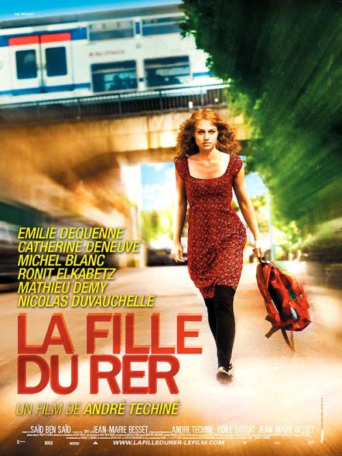 La fille Du RER AFFICHE CINEMA ORIGINALE