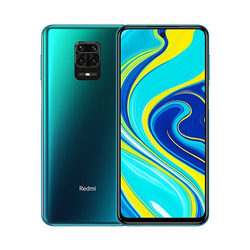 Smartphone Xiaomi Redmi Note 9S 6.67'' 6GO RAM 128GO ROM Double SIM Version Globle Bleu